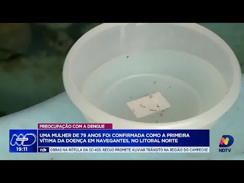 Navegantes enfrenta aumento rápido de casos e registra primeira morte por dengue