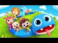 Learn Colors with Little Snake 🐍 | I'm A Snake | Animals Song | Nursery Rhyme \u0026 Kids Songs | BabyBus