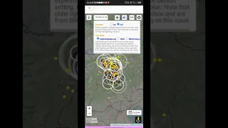 Echtzeit Blitzkarte LightningMaps org 1