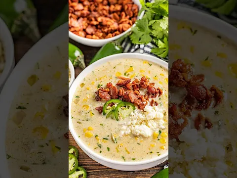 Mexican Street Corn Soup #soup #dinner #cooking #easydinner #recipe