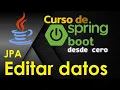 JAVA SPRING BOOT COURSE FROM SCRATCH JPA-HYBERNATE HOW TO EDIT DATA WITH SPRING 42