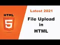 File Upload in HTML
