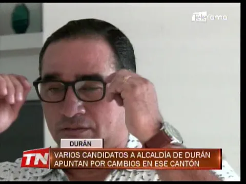 Varios candidatos a alcaldía de Durán apuntan por cambios en ese cantón