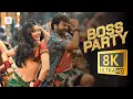 Lagu Waltair Veerayya - Boss Party 8K/4K Video Song | Megastar Chiranjeevi, Urvashi Rautela | DSP