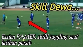 Cuplikan Latihan Persib Essien PAMER Skill Juggling 