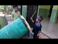 Bocah Penabuh beduk takbiran