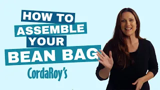 Unpacking And Assembling Your CordaRoy s Original Bean BagChair