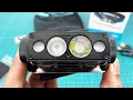Lagu CYANSKY HS6R Triple Output Rechargeable Headlamp unboxing and review