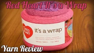 Red Heart It s a Wrap Yarn Review