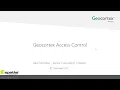 Geocortex Access Control
