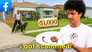 Trying the Most Expensive Food on Facebook Marketplace