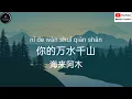 你的万水千山-海来阿木 歌词 song lyrics #danny77lyrics #丹尼77歌词