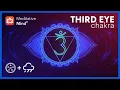Third Eye Chakra ACTIVATION with HANG Drum Rain Music AWAKEN Your INTUITION Open 3rd Eye