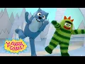 Learn About Animals Keep Trying Play Peek-a-Boo Find the Snake Yo Gabba Gabba Compilation