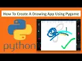 Python Tutorial How To Create A Drawing App Using Pygame