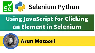 Using JavaScript for clicking an element in Selenium Selenium Python