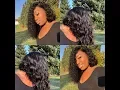 How to make style and cut an asymmetrical curly bob frontal wig VipBeauty Hair Co