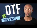 DTF vs DTG vs Vinyl Which Printing Method Reigns Supreme