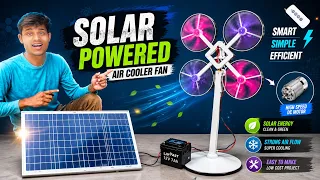 4  DC Motor से बनाओ तूफान पंखा 🤯 | How To make Air cooler Fan | hacker jp DC Motor
