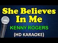 Download Lagu SHE BELIEVES IN ME - Kenny Rogers (HD Karaoke)
