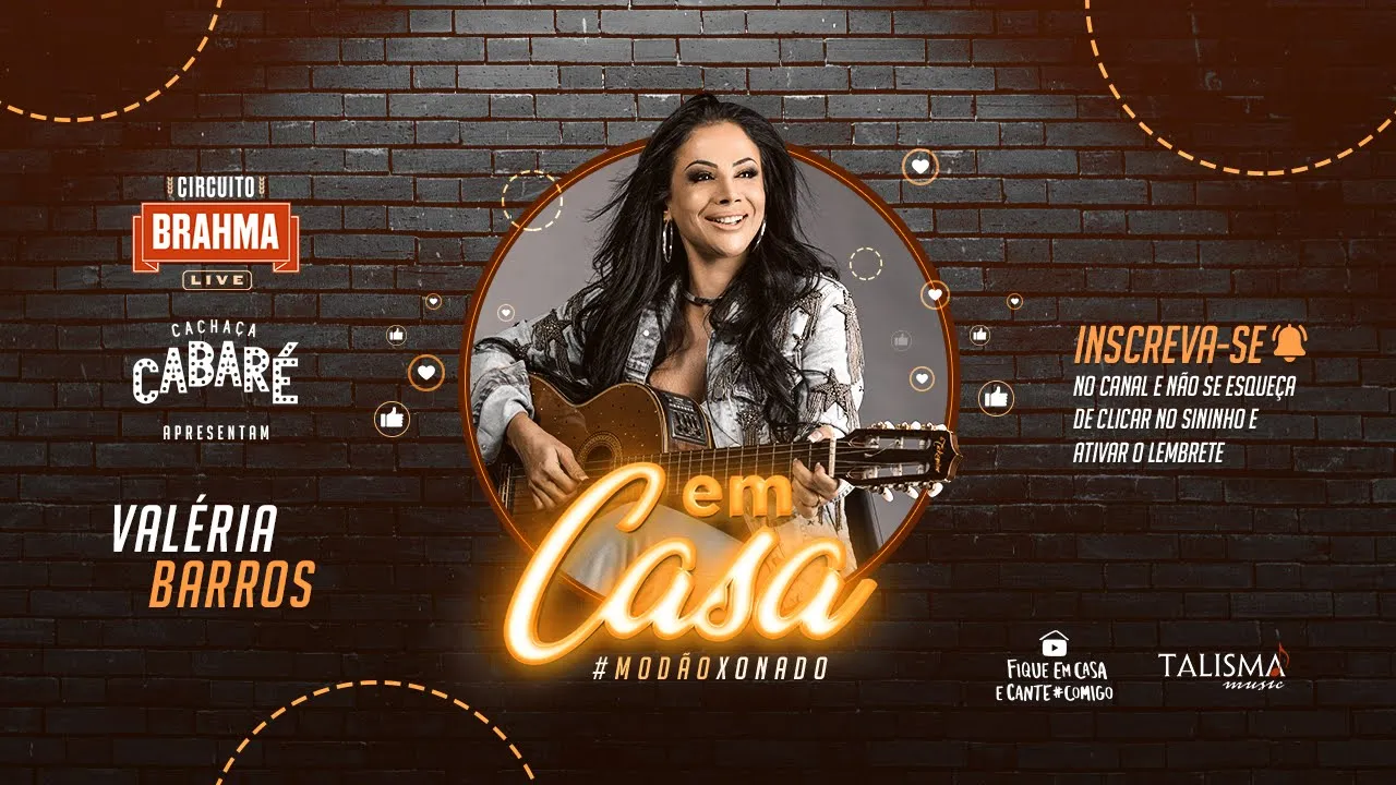 VALÉRIA BARROS EM CASA | LIVE #MODÃOXONADO