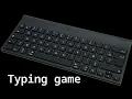 Typing game using javascript