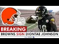 BREAKING Browns Sign WR Diontae Johnson Following NFL Draft