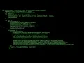 1H Long Relaxing Coding Screensaver Encrypted Programming Code VJ Loop no sound no music