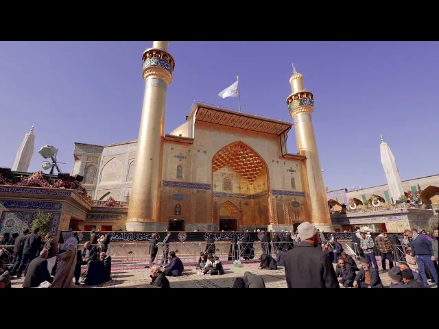 ⁣فيديوهات خام لمرقد امير المؤمنين علي ابن ابي طالب عليه السلام (16) بدون حقوق و بدقة 4k 60p (2026)