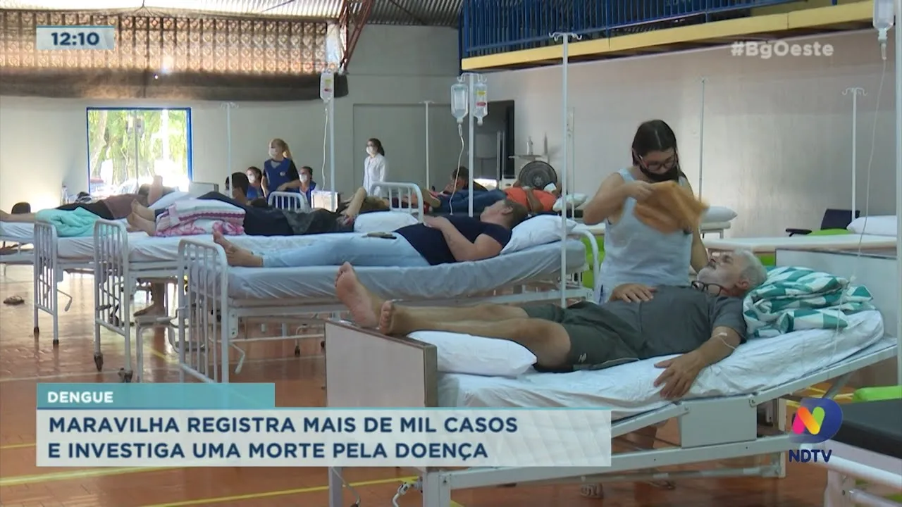 Maravilha registra mais de mil casos de dengue e investiga uma morte pela doença
