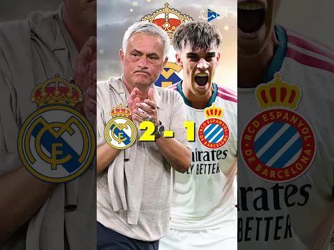 ملخص مباراة ريال مدريد وإسبانيول.. هدف إسبي القاتل وتألق بيلينغهام وأبرز الأحداث الغريبة! 👀🔥