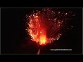 Lagu Krakatau volcano Erupting by night 2018 -  20min spectacular 4K video
