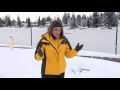 Snowy conditions at Bonney Lake