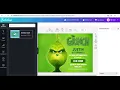 How to make a Grinch Party Invitation step by step on www bobotemp com