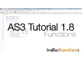 indie Tutorials - AS3 Game Development 1 8 Functions