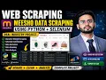 Web Scraping Masterclass Selenium BeautifulSoup Meesho Complete Web Scraping Full Project