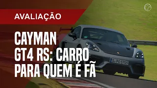 718 Cayman GT4 RS é homenagem da Porsche ao fã purista dos automóveis