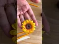 Download Lagu Polymer clay sunflower 🌻 #subscribe #claycraft #diy #handmade comment for full tutorial 📥