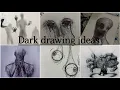 Psycho art ideas for beginners Dark drawing ideas horror drawing