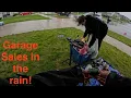 Delaware Ohio Garage Sales in the Pouring Rain