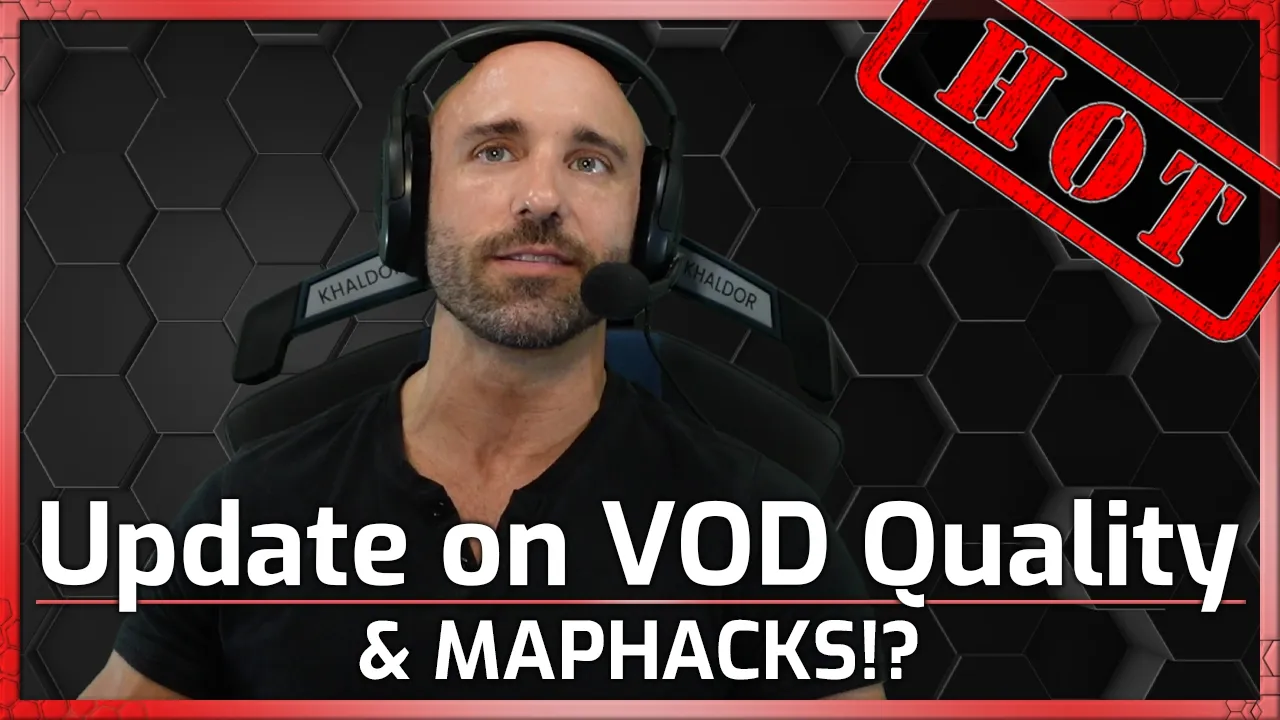 About Maphacks & VOD Quality - Heroes of the Storm Tournament