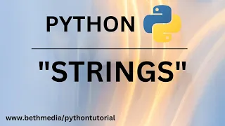 Python String Tutorial Mastering Manipulation and Operation