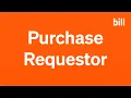 Creating a request with a Purchase Requestor Role
