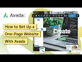 How to Set Up a One-Page Website With Avada