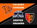 Calgary Cougars vs Toronto Titans SIHL Doubleheader Game 1