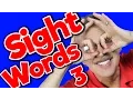 New Sight Words 3 Sight Words Kindergarten High Frequency Words Jump Out Words Jack Hartmann