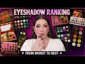 Ranking the Last 12 Indie Eyeshadow Palettes I ve Tried from WORST to BEST