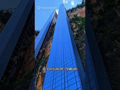 Cina Bikin Elevator di Tebing untuk Antar Anak-Anak ke Sekolah #shorts