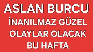 13 - 19 NİSAN HAF. 2026 ASLAN BURCU TAROT FALI #AŞK #İŞ #PARA İNANILMAZ GÜZELOLAYLAR OLACAK BU HAFTA