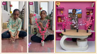 Handmade Cement Flower Vases That Give Any Room a Modern Designer Look